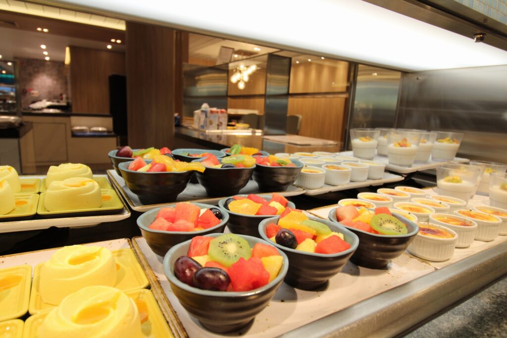 P&O Iona desserts