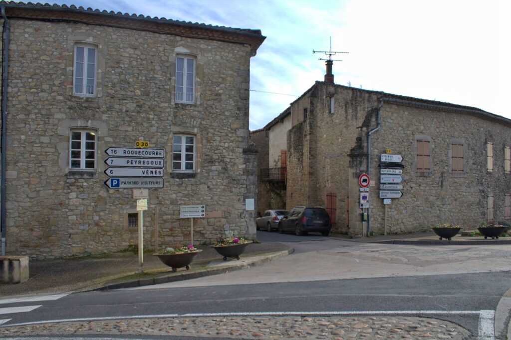 Grab Your Pillow - The entrance to the medieval Lautrec