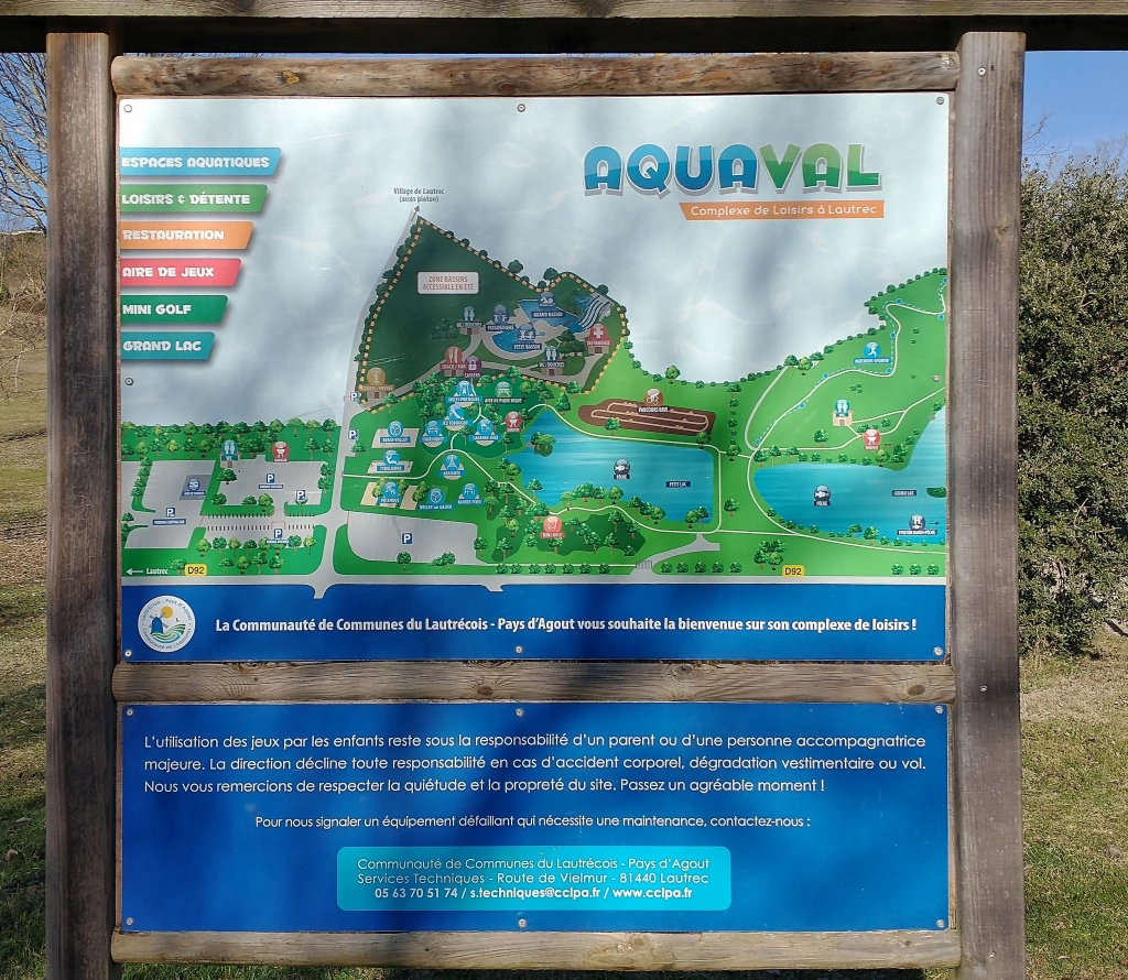 Aquaval water park Lautrec
