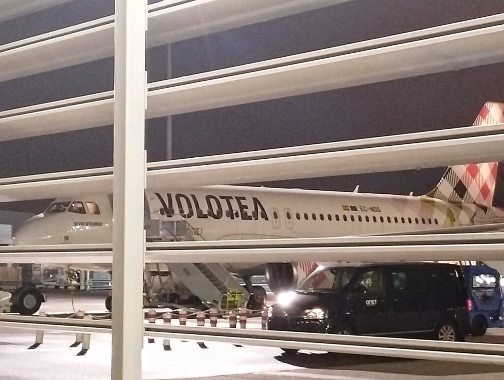 Volotea my flight to Lanzarote