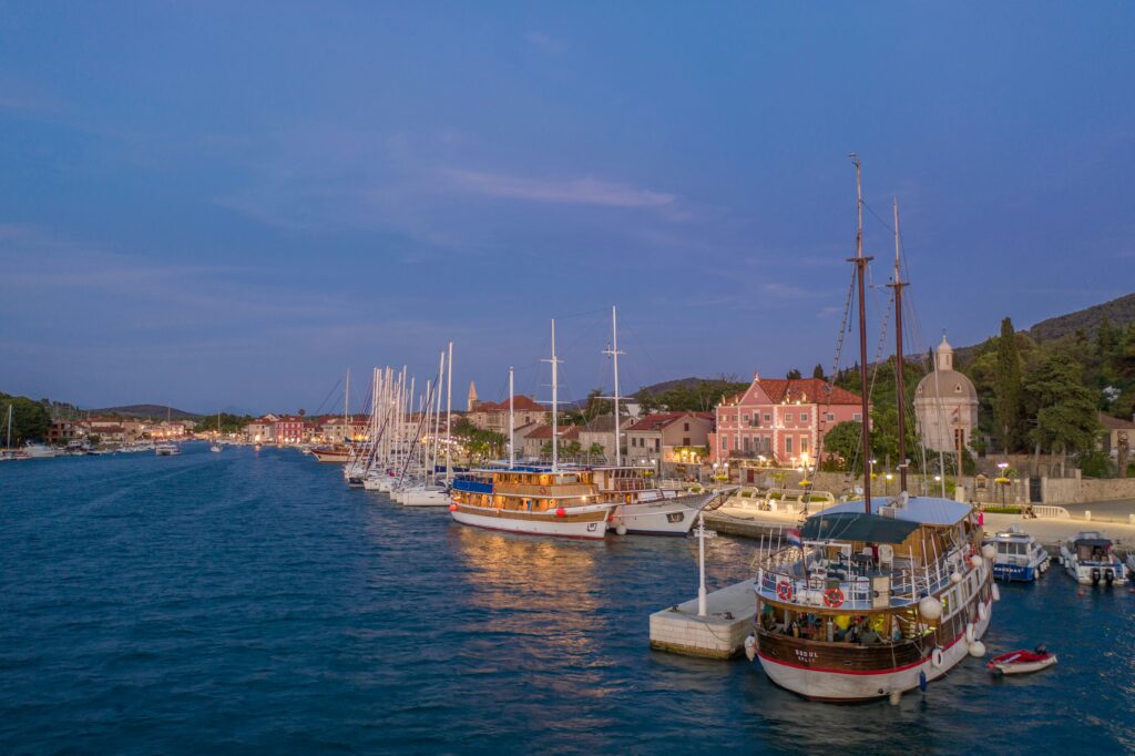 Boats in Stari Grad, Hvar, Croatia